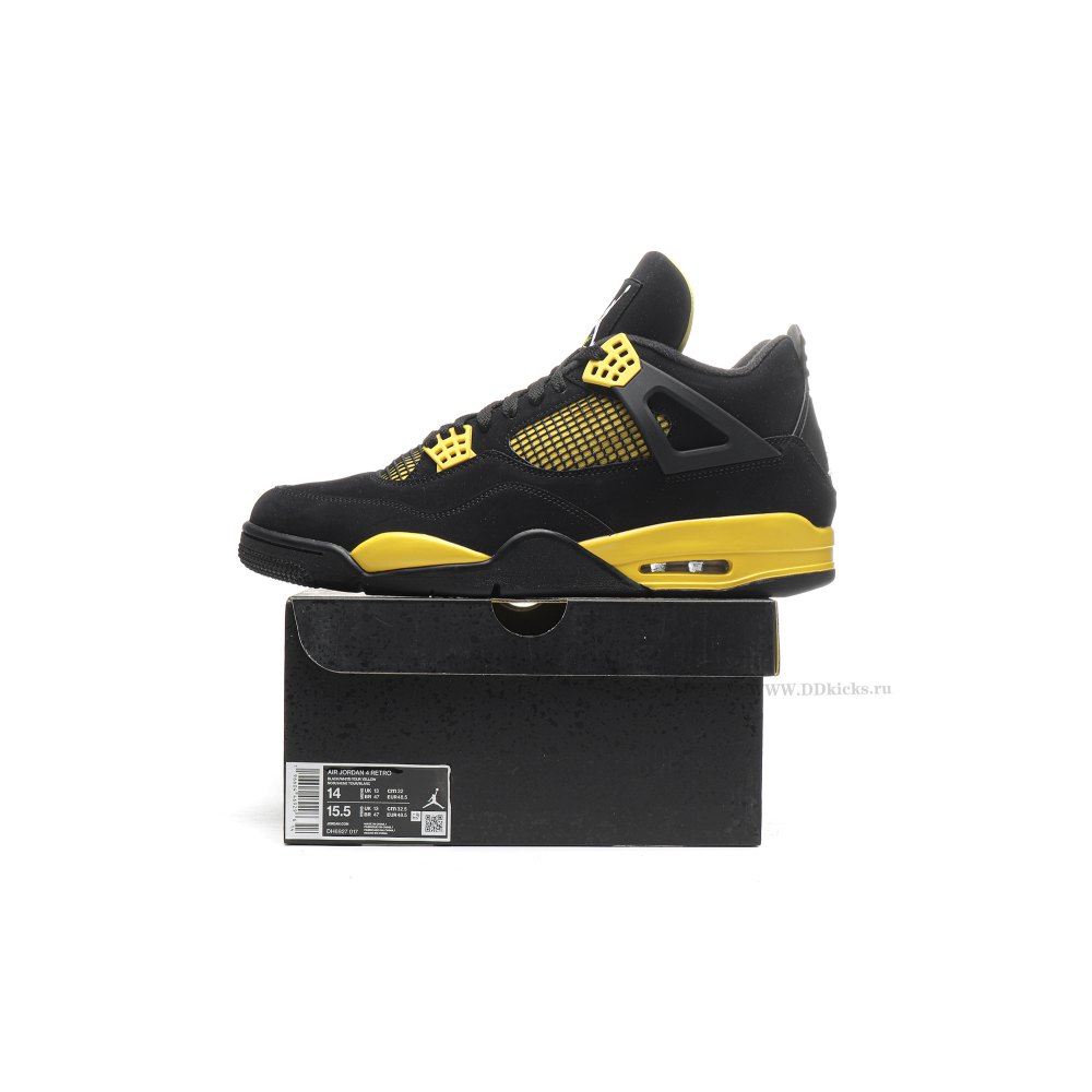 Size 14 Jordan 4 Retro Thunder