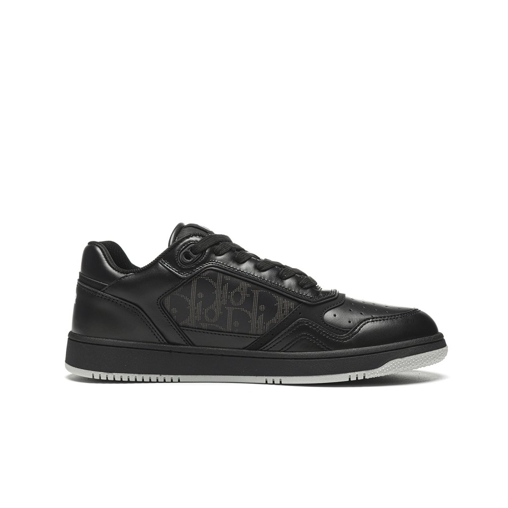 DD D1or B27 Low Black D1or Oblique Galaxy Leather Grey